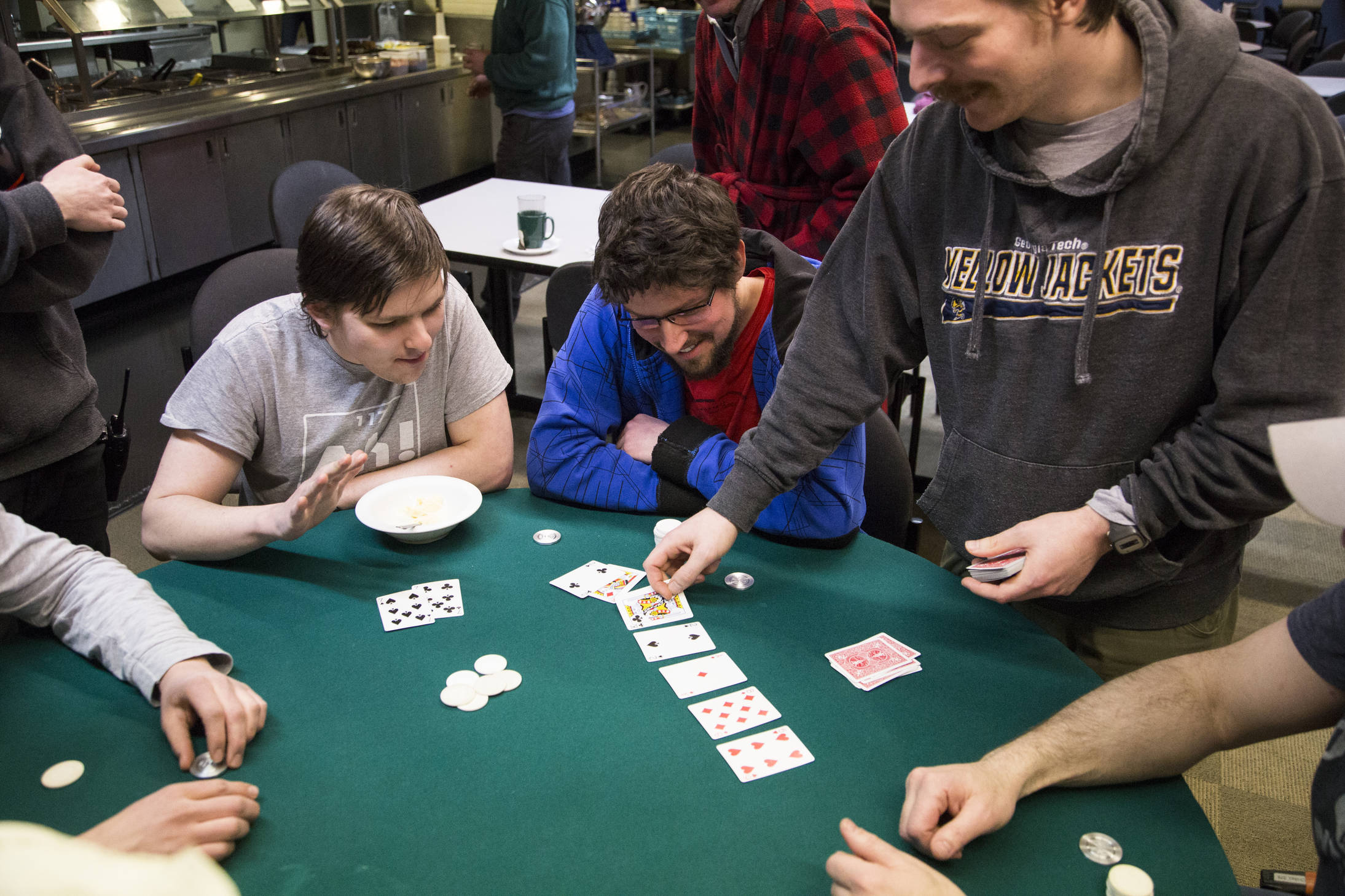 idwinter poker tournament (Photo: Gavin Chensue).